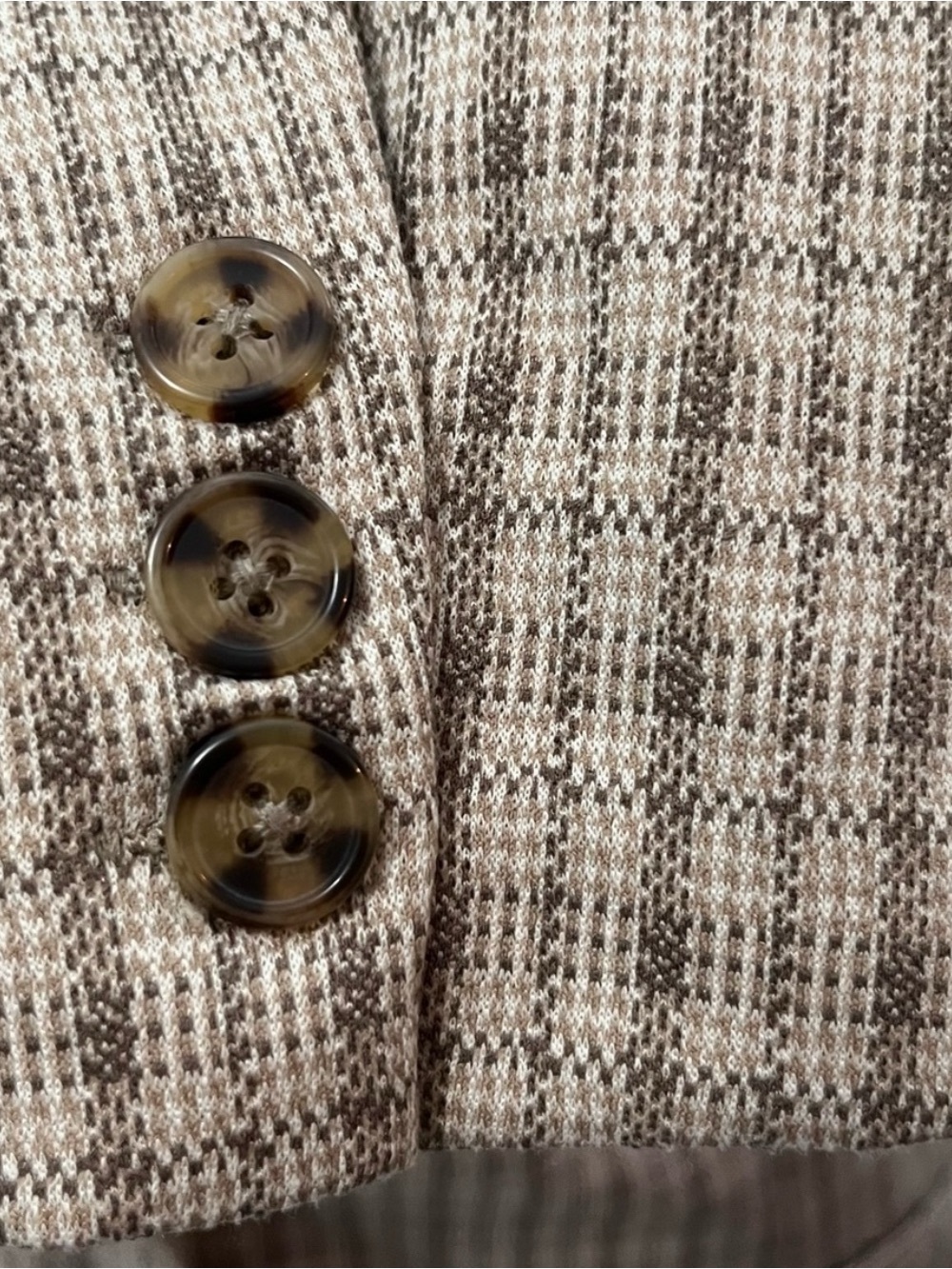Liverpool Taupe Plaid Blazer - Picture 6 of 6